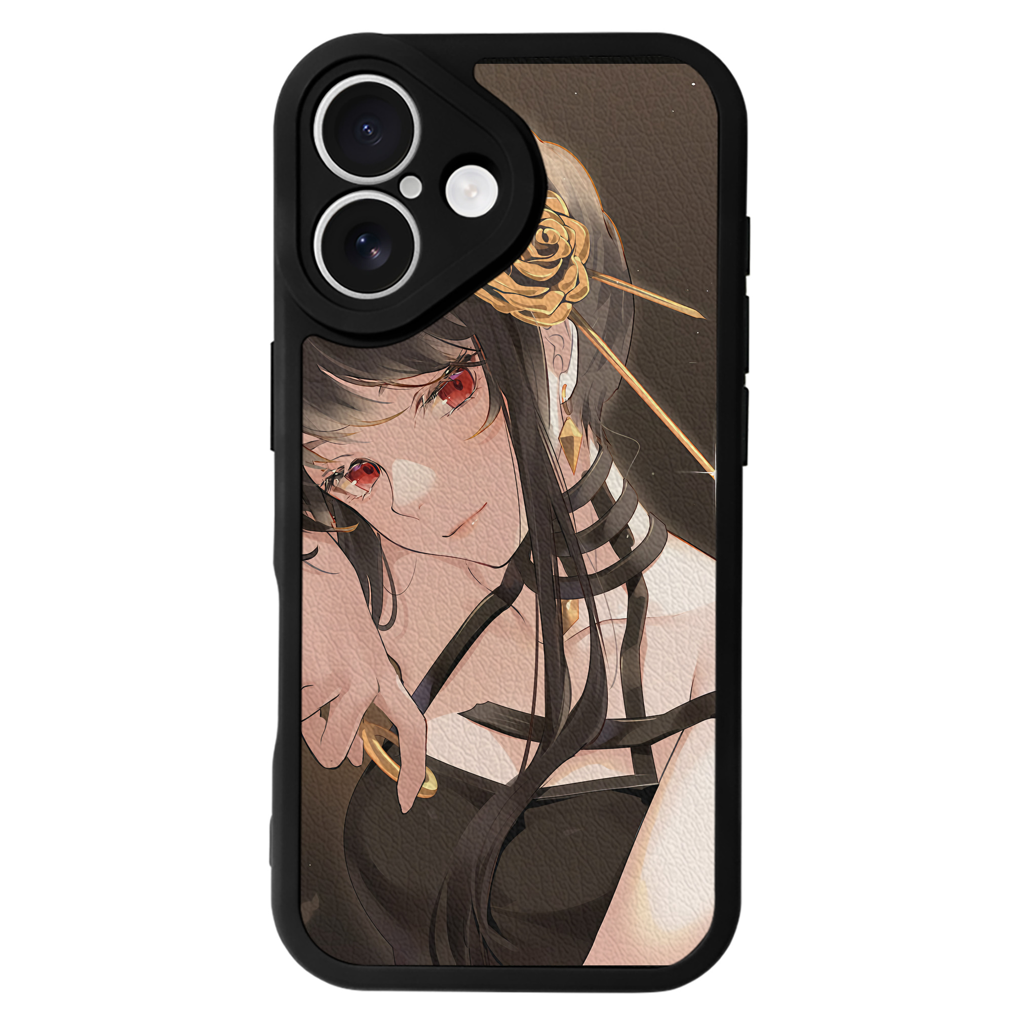 （画像用） SPY×FAMILY间谍家家酒 【iPhone 16シリーズ対応】シリコンスマホケース（レザー調） 材質：シリコン